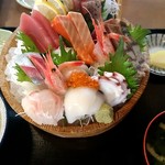 Hamayaki Kaisen Izakaya Daishou Suisan - 刺身定食