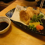 Sushiya Ginzou - ウマヅラハギの唐揚げ