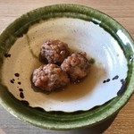 捏製作所 - 紅生姜天(200円)