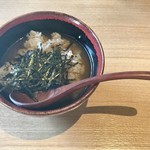 捏製作所 - 茶飯の出汁茶漬け(350円)