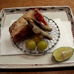 はなれ 味重 - とらふぐの龍田揚げ