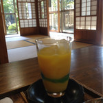 Kissasaryou Rokka - 庭園とオレンジジュース