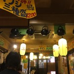 鐘家 - カウンターから撮った店内