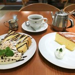 珈琲専門店 三十間 - ケーキ2点