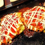 お好み焼本舗 - 食べほのお好み焼きは 基本 halfｻｲｽﾞ