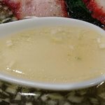 ラーメン若 - ラーメン 若 ＠西葛西 拉麺 塩 「博多のあん」様 リスペクト画像 旨み充分の国産地鶏の清湯スープ