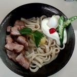 らーめんよつ葉 - ミルクポークの脂そば