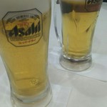 Gyouza No Oushou - 生ビールで乾杯！
