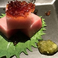 遊心美膳 高木 - 本マグロ中トロ角造り