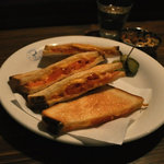 トマトチーズトースト村上レシピ風（700円）