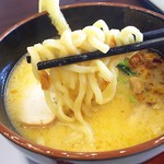RAMEN SEIROCK-YA  - 1712_RAMEN SEIROCK-YA -清六屋- AEON JGC_Toripaitan Ekstrim＠67,100Rp(鶏白湯極み) 麺はかなり極太！