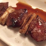 焼鶏館 - レバータレ