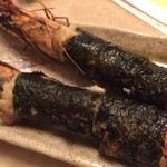 焼鶏館 - エビつくね