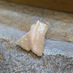 寿司栄 - 29年12月　鮃エンガワ