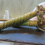 寿司栄 - 29年12月　富士伏流水山葵