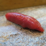 寿司栄 - 29年12月　鮪赤身づけ　握り