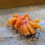 寿司栄 - 29年12月　赤貝　握り