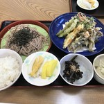 あずま茶屋 - ざるそば定食