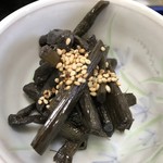 あずま茶屋 - きゃらぶきが旨かった