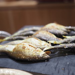 銀座 しのはら - 子持ち鮎