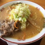道の駅いまべつ　半島ぷらざアスクル　レストラン - あらまラーメンアップ