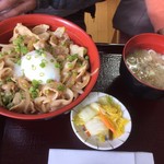 道の駅いまべつ　半島ぷらざアスクル　レストラン - 豚丼
