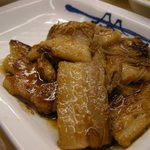 松屋 - 「豚バラ生姜焼定食」の豚バラ生姜