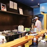 もち豚とんかつ たいよう - 落ち着いた店内