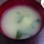 ことぶき - 味噌汁