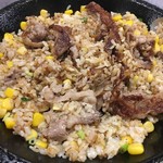 胡椒廚房 - 胡椒牛肉飯をかき混ぜました