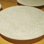 寿しの吉乃 - 美しい べネチアングラスの お皿。