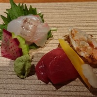 呼月 - ヒラメ、鮪、天使の海老