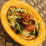 アラビアレストラン　ゼノビア - ファットーシュ（１，４００円）２０１７年１１月