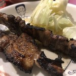 小金ちゃん - いつもより焦げ目多し、これも炭で焼いているからこそ