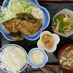 二八そば 晃市 - マグロホホ肉ステーキ