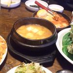 豚パパ - 辛いスープ