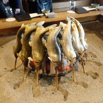 柳家 - 2017.12 子持ち鮎がお出迎えです♪