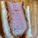 かつサンド工房 PANTON - お肉のピンク色具合は芸術品みたいです【料理】