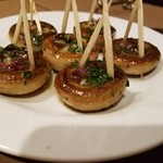 ティオ・ダンジョウ - マッシュルームの鉄板焼き！　マストだ！