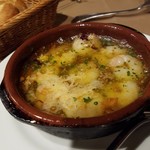 ティオ・ダンジョウ - 小エビのアヒージョ