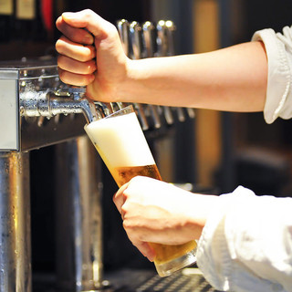 日替わりクラフトビールが生で8種類★