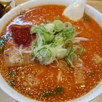 信長ラーメン - 赤いラーメン 980円