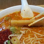 信長ラーメン - 太っといメンマ