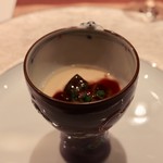 ミクニ - ●淡路産伝助穴子と北海道ユリ根のロワイヤル