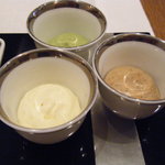 レザンファン ギャテ - タイムと抹茶とコーヒーのクリーム