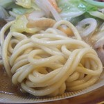 金龍軒 - みそちゃんぽんの麺