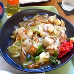 だんらん食堂 - あんかけ焼きそば