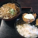 鷹の羽そば処 - ちょうちん定食