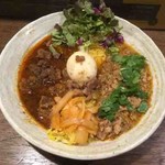 SPICY CURRY 魯珈 - 2種(シャヒジーラキーマ、ラム)、るうろう煮玉子