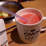 OWN HOT POT - ドリンクは数種類の中から選べるの